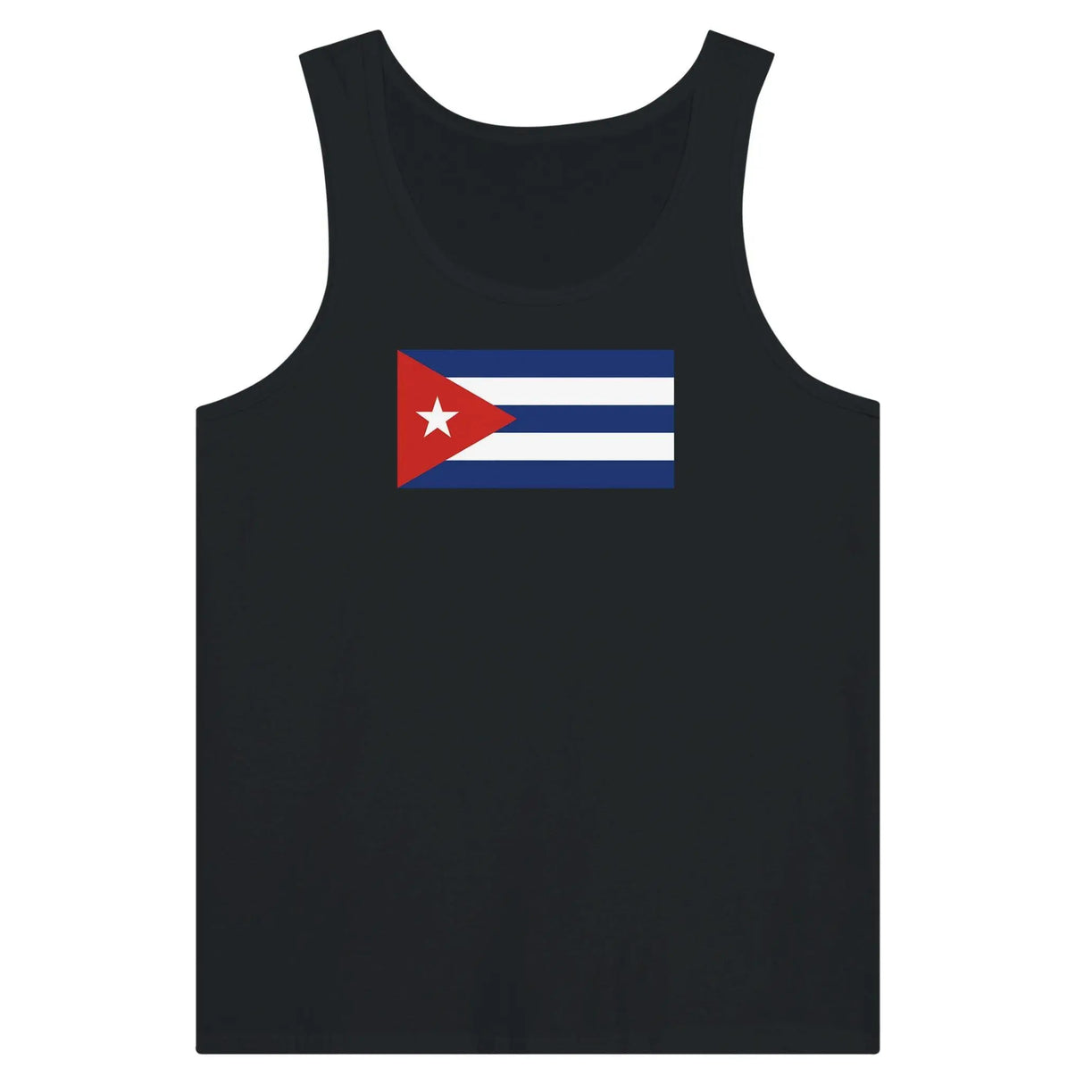 Débardeur drapeau cuba tissu léger confortable couleur vive