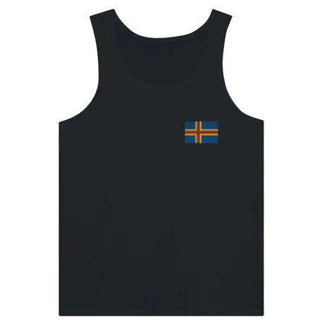 Débardeur Drapeau d'Åland en broderie - Pixelforma 