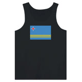Débardeur drapeau d’aruba tissu léger couleurs vives