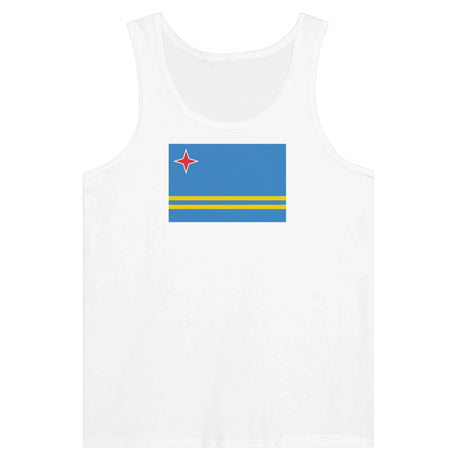 Débardeur drapeau d’aruba tissu léger couleurs vives