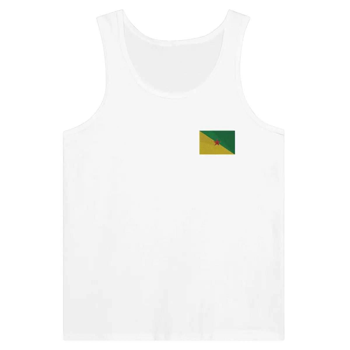 Débardeur Drapeau de la Guyane en broderie - Pixelforma 