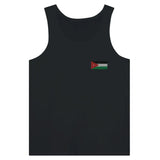 Débardeur Drapeau de la Jordanie en broderie - Pixelforma 