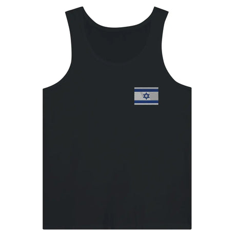 Débardeur Drapeau d'Israël en broderie - Pixelforma 