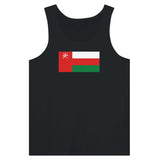 Débardeur drapeau d’oman tissu léger imprimé confortable