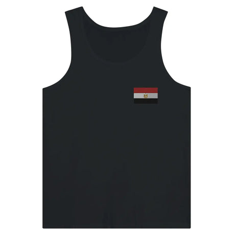 Débardeur drapeau égypte en broderie - pixelformaflag