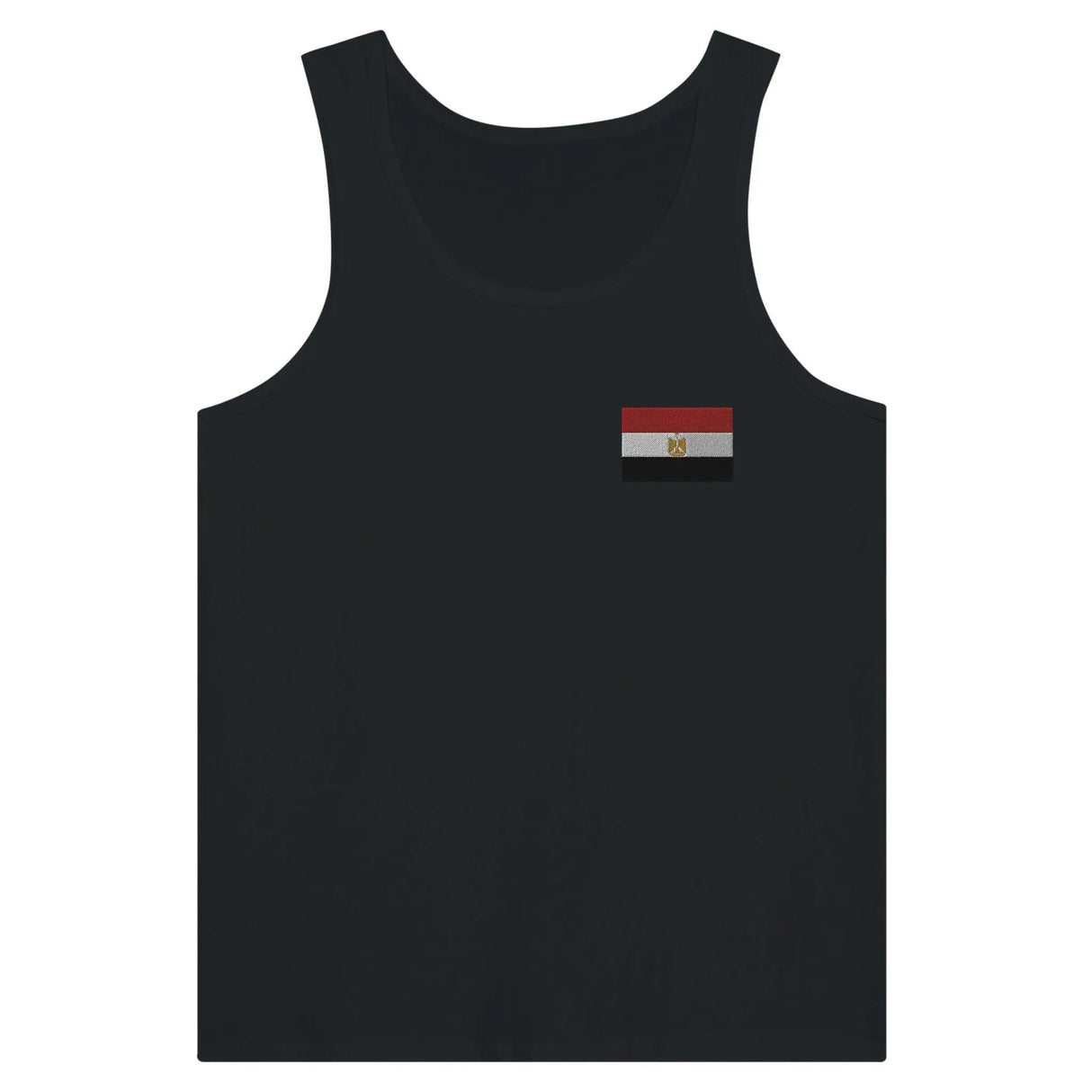 Débardeur drapeau égypte tissu léger broderie couleur