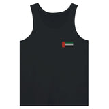 Débardeur drapeau émirats arabes unis brodé tissu léger
