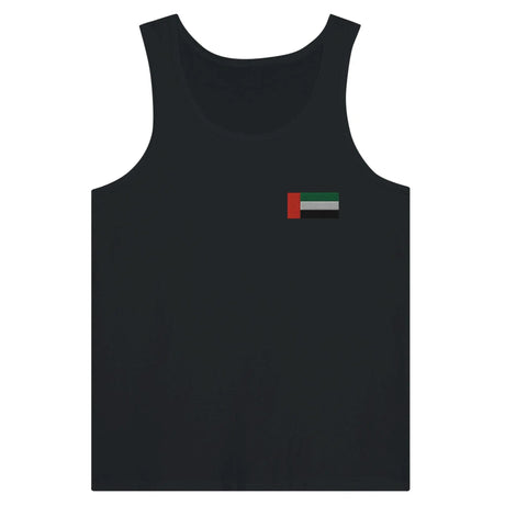 Débardeur drapeau émirats arabes unis brodé tissu léger