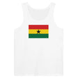 Débardeur drapeau ghana tissu léger couleurs vives