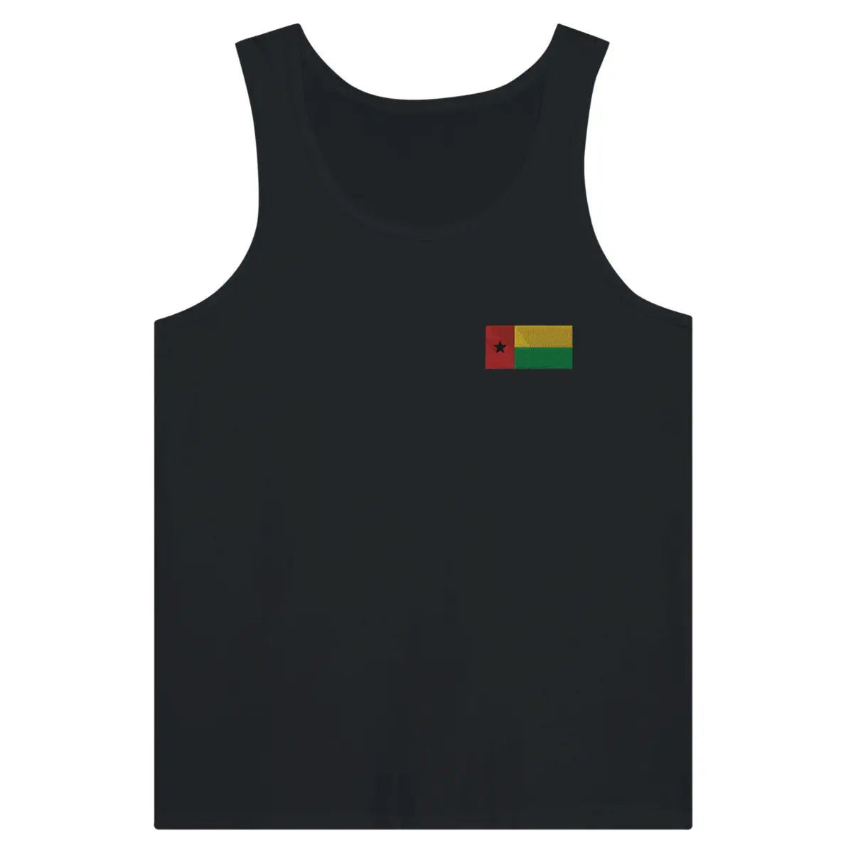Débardeur drapeau guinée-bissau en broderie - pixelformaflag