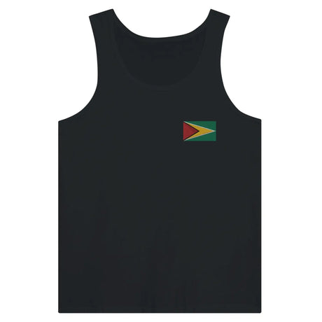 Débardeur drapeau guyana en broderie - pixelformaflag