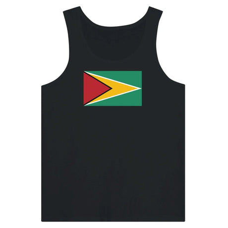 Débardeur drapeau guyana tissu léger couleurs vives