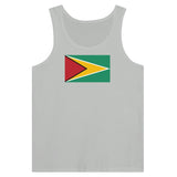 Débardeur drapeau guyana tissu léger couleurs vives