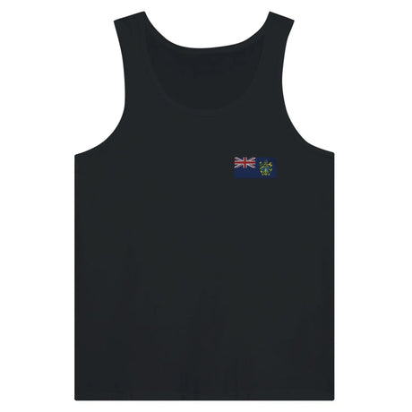 Débardeur drapeau îles pitcairn en broderie - pixelformaflag