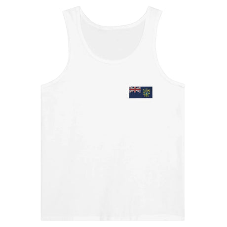 Débardeur drapeau îles pitcairn en broderie - pixelformaflag