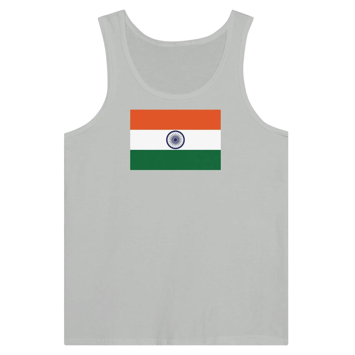 Débardeur drapeau inde tissu léger filé à l’anneau