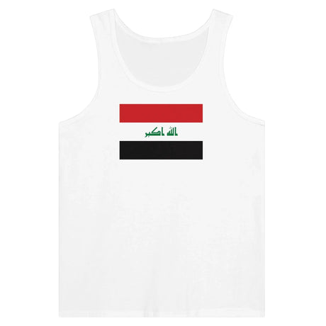 Débardeur drapeau irak filé à l’anneau tissu léger