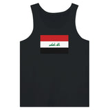 Débardeur drapeau irak filé à l’anneau tissu léger