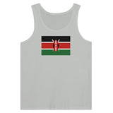 Débardeur drapeau kenya coton peigné excellente respirabilité