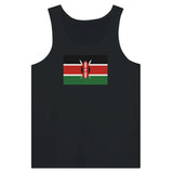 Débardeur drapeau kenya coton peigné excellente respirabilité