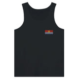 Débardeur drapeau kiribati tissu léger broderie couleur