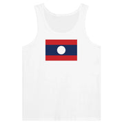 Débardeur drapeau laos tissu léger couleurs vives