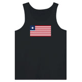 Débardeur drapeau liberia tissu léger confortable imprimé