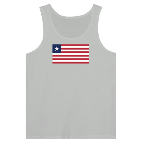 Débardeur drapeau liberia tissu léger confortable imprimé