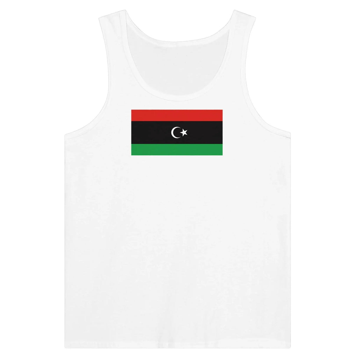 Débardeur drapeau libye tissu léger douceur supérieure