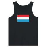 Débardeur drapeau luxembourg tissu léger confortable