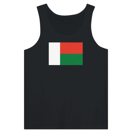 Débardeur drapeau madagascar tissu léger imprimé couleurs