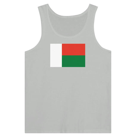 Débardeur drapeau madagascar tissu léger imprimé couleurs