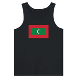 Débardeur drapeau maldives tissu léger couleurs vives