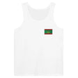 Débardeur drapeau mauritanie tissu léger broderie couleur