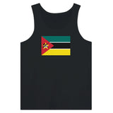 Débardeur drapeau mozambique coton peigné tissu léger