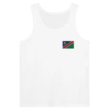 Débardeur drapeau namibie brodé tissu léger confortable