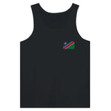 Débardeur drapeau namibie brodé tissu léger confortable