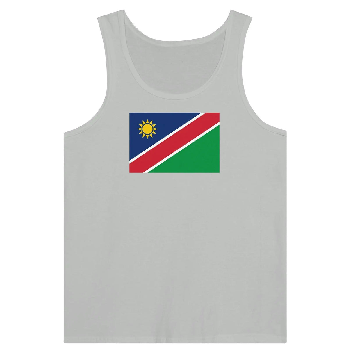 Débardeur drapeau namibie tissu léger confortable couleurs