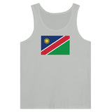 Débardeur drapeau namibie tissu léger confortable couleurs