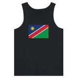 Débardeur drapeau namibie tissu léger confortable couleurs