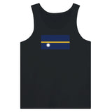 Débardeur drapeau nauru tissu léger douceur supérieure