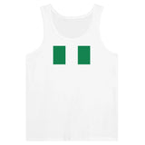 Débardeur drapeau nigeria tissu léger imprimé confortable