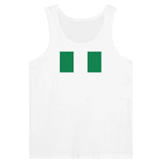 Débardeur drapeau nigeria tissu léger imprimé confortable