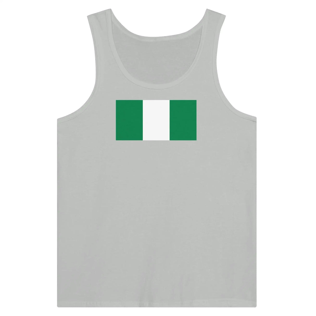 Débardeur drapeau nigeria tissu léger imprimé confortable