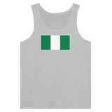 Débardeur drapeau nigeria tissu léger imprimé confortable