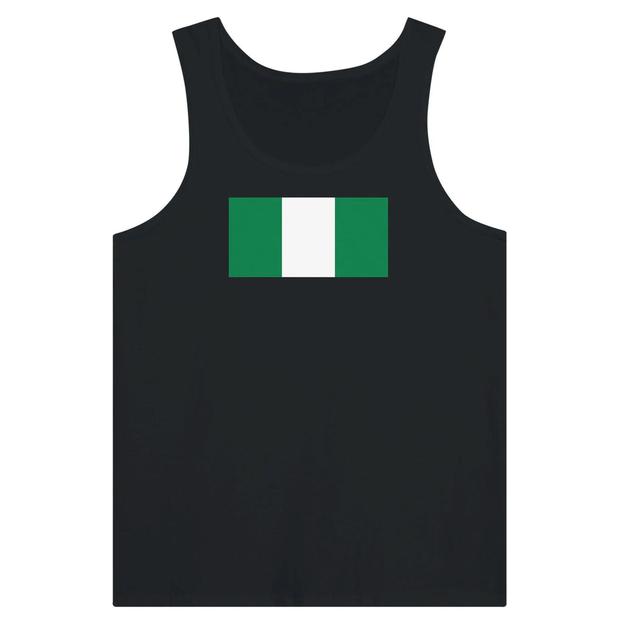 Débardeur drapeau nigeria tissu léger imprimé confortable