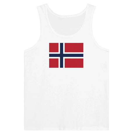 Débardeur drapeau norvège tissu léger couleurs vives