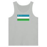 Débardeur drapeau ouzbékistan tissu léger douceur supérieure