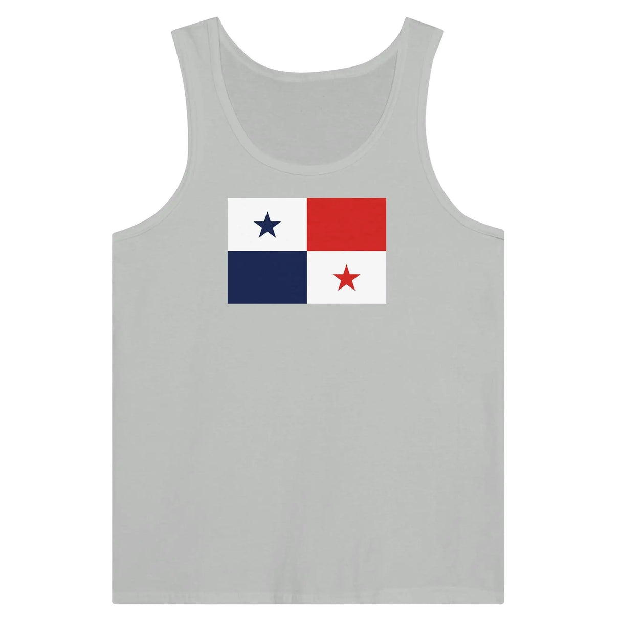 Débardeur drapeau panama coton peigné tissu léger