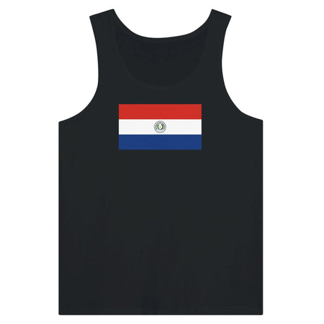 Débardeur drapeau paraguay tissu léger filé à l’anneau